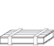 All Lumber - Small simple load - 1 Board High - Outside Cleats